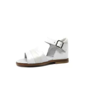 sandalia blanca combinada